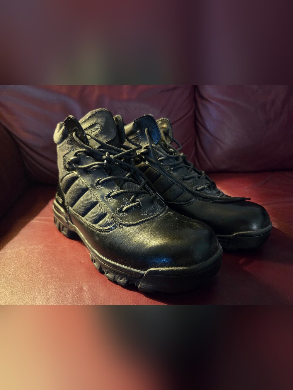 Bates Boots E02252 Used Tactical Mens 10 Size Black Color, No Box